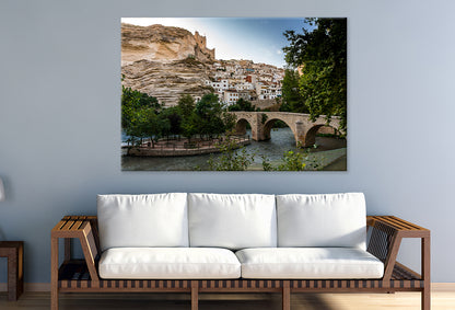 Bridge Over Júcar River, Alcalá Wall Art Decor 100% Australian Made