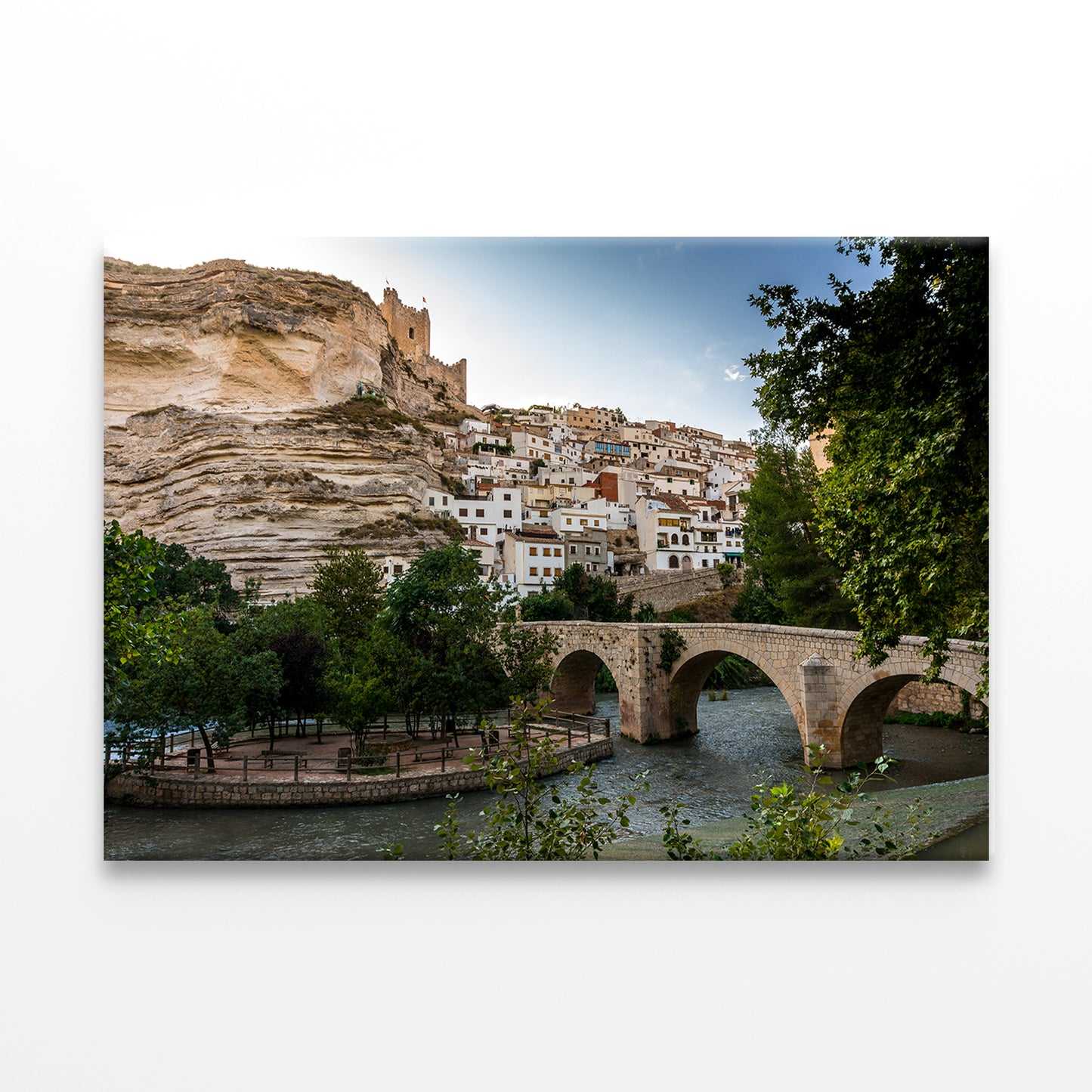 Bridge Over Júcar River, Alcalá Wall Art Decor 100% Australian Made