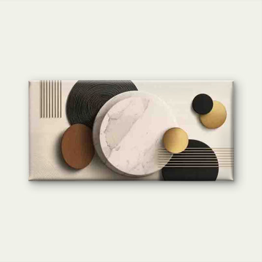 Geometric Shapes Paintings Wall Art Canvas Office Home Room Framed 120x60cm