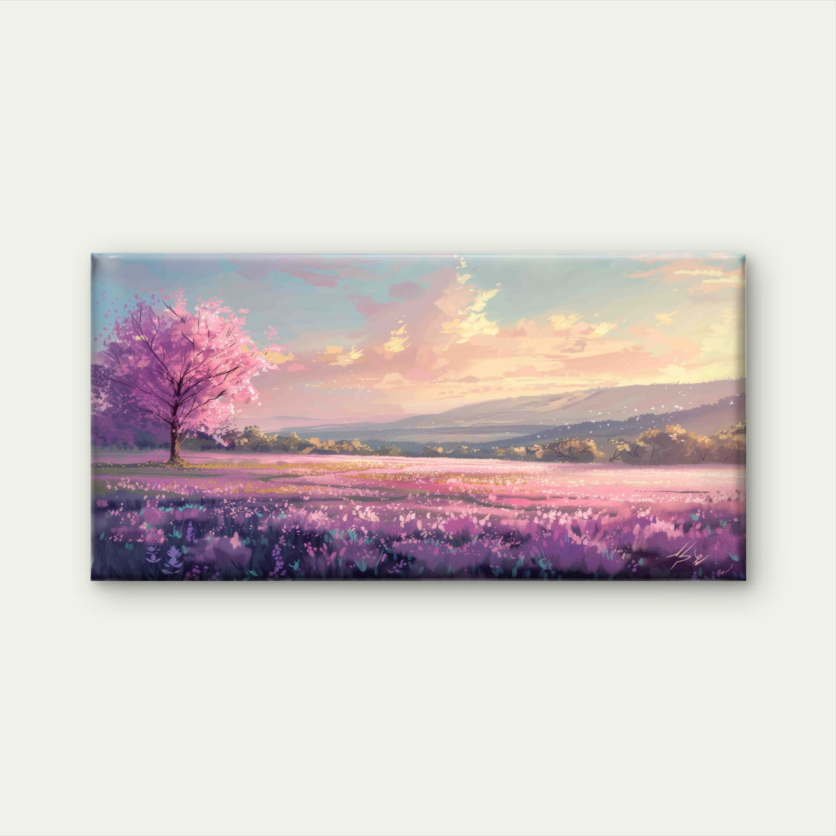 Dreamy And Ethereal 3D LandscapeWall Art Canvas Office Home Room Framed 120x60cm