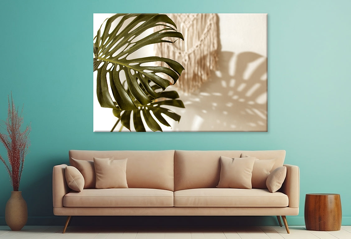 Macrame Art with Monstera Plant Wall Art Decor 100% Australian Made