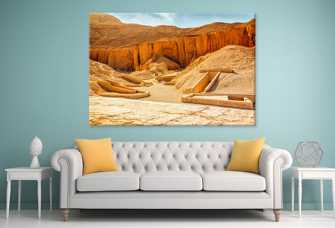 Valley of the Kings, Luxor Egypt Wall Art Decor 100% Australian Made
