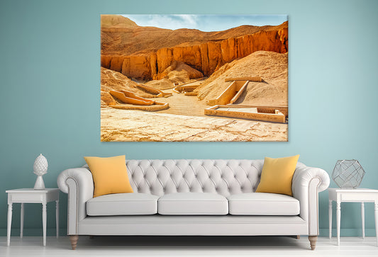 Valley of the Kings, Luxor Egypt Wall Art Decor 100% Australian Made