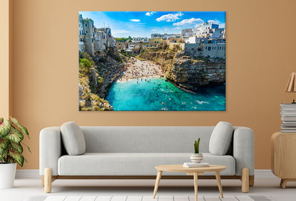 Lama Monachile Beach, Italy  Wall Art Decor 100% Australian Made