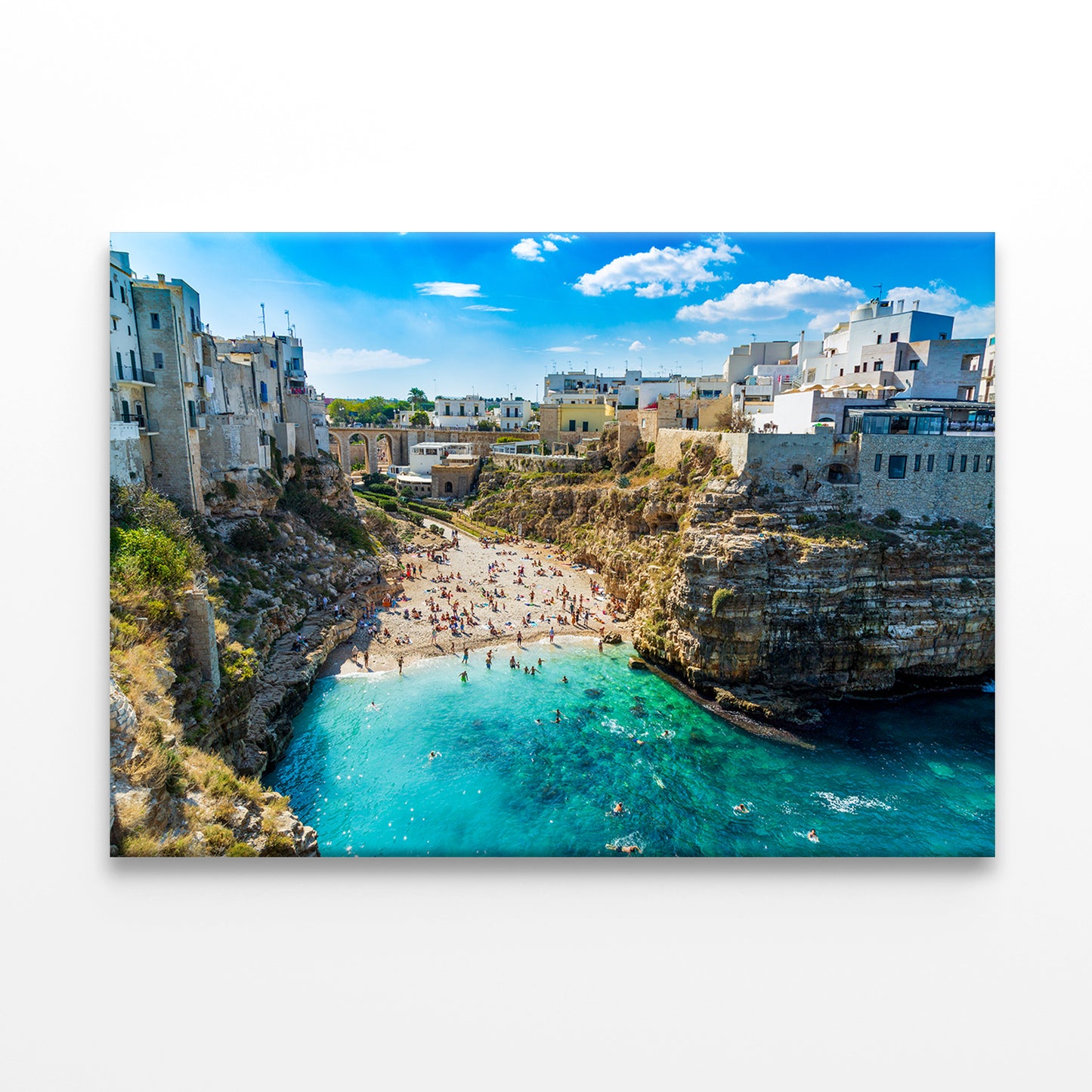 Lama Monachile Beach, Italy  Wall Art Decor 100% Australian Made