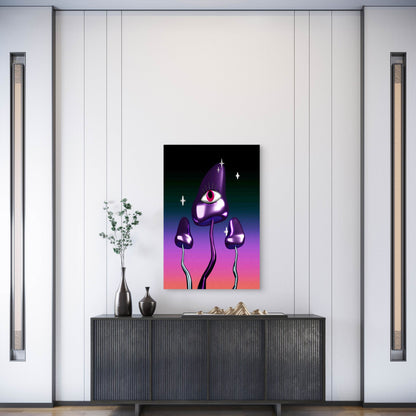 Third Eye Awakening Metal Print Ready to Hang