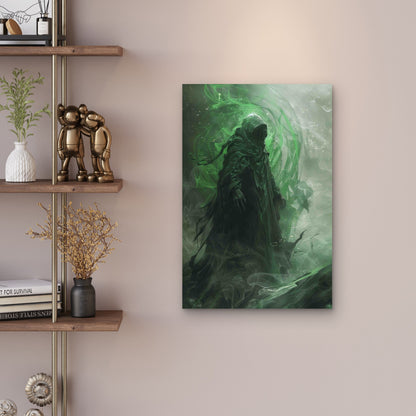 The Green Wraith 60x90cm Metal Print Ready to Hang