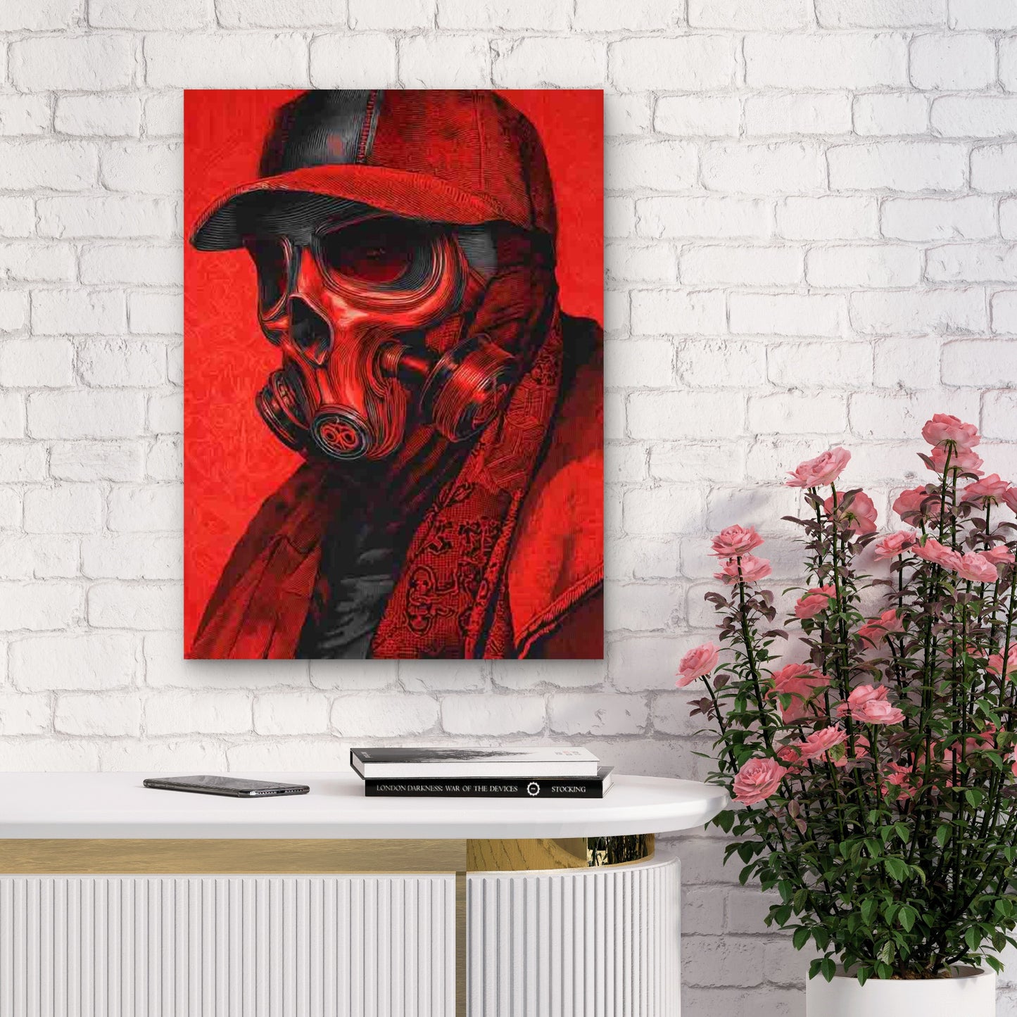 The Angles of Sedation And Destruction Metal Print Ready to Hang - Bella Home Decor