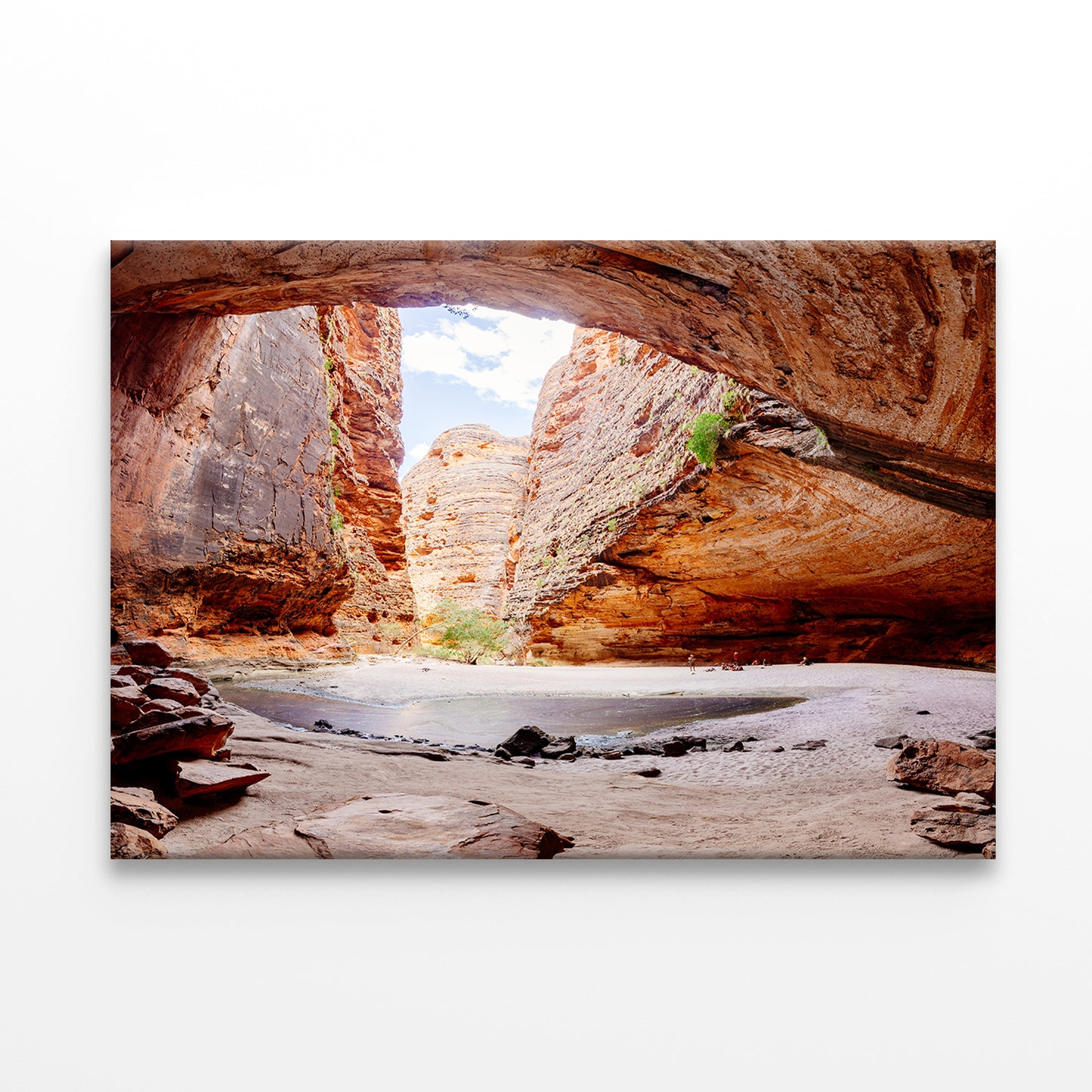 Bungle Bungles Purnululu National Park Cathedral Gorge Wall Art Decor 100% Australian Made