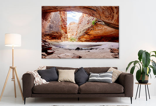 Bungle Bungles Purnululu National Park Cathedral Gorge Wall Art Decor 100% Australian Made
