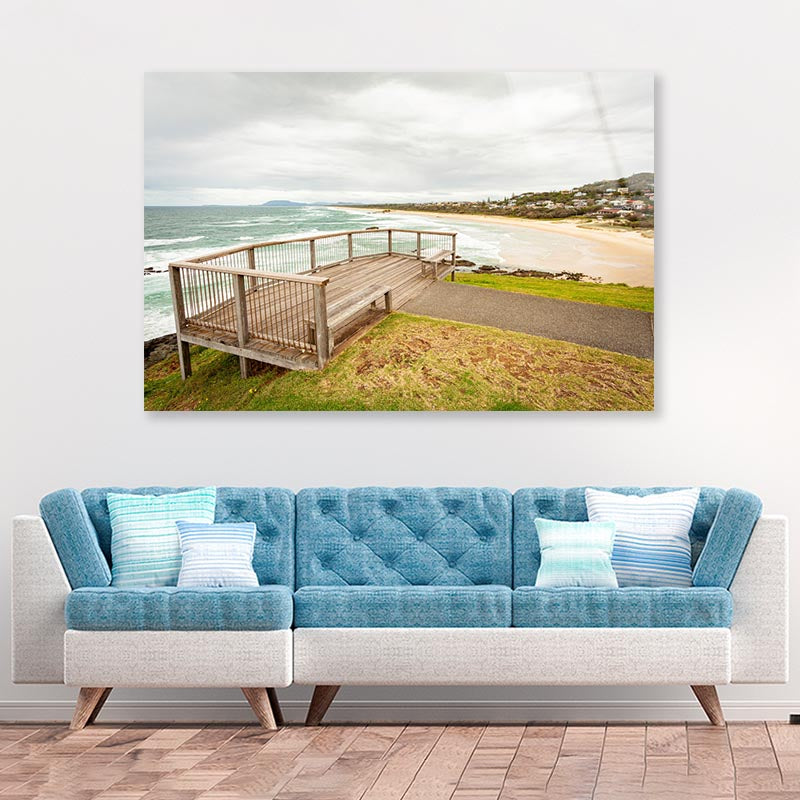 Lighthouse Beach Port Macquarie New South Wales Australia Acrylic Glass Print Tempered Glass Wall Art 100% Made in Australia Ready to Hang