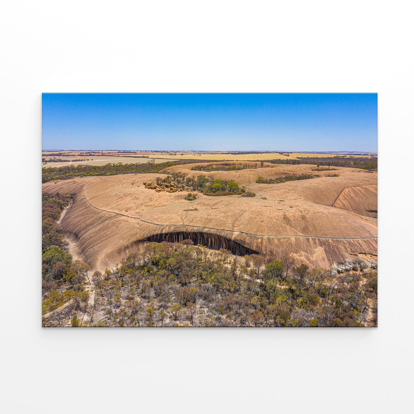 Wave Rock Western Australia Natural Wonder Wall Art Decor 100% Australian Made
