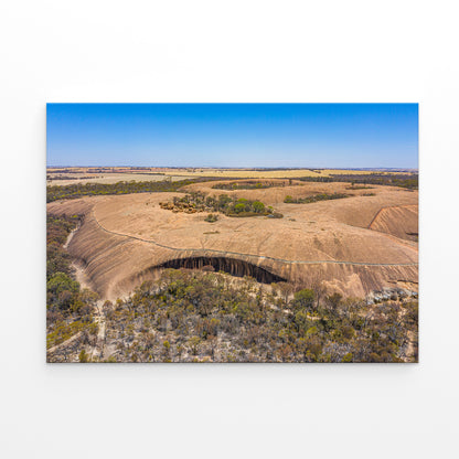 Wave Rock Western Australia Natural Wonder Wall Art Decor 100% Australian Made