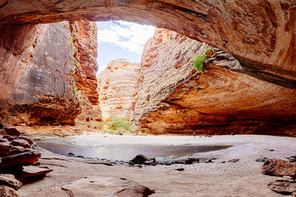 Bungle Bungles Purnululu National Park Cathedral Gorge Wall Art Decor 100% Australian Made