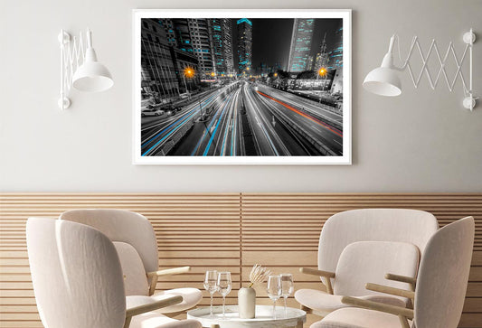 Night City Decor Premium Quality Poster Print Choose Your Sizes