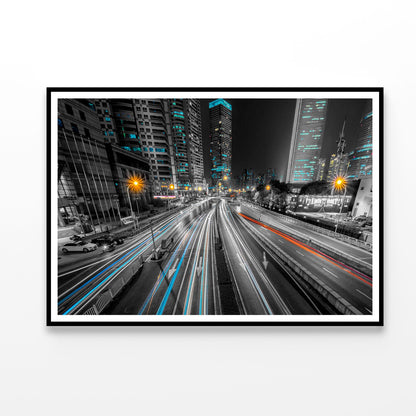 Night City Decor Premium Quality Poster Print Choose Your Sizes