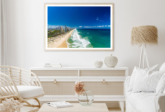 Surfers Paradise Beach Seashore Home Decor Premium Quality Poster Print Choose Your Sizes