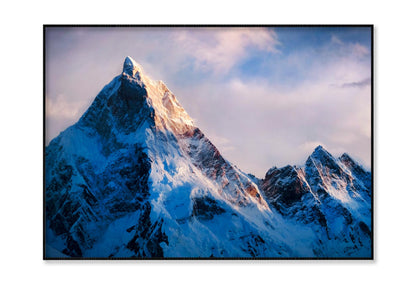 View Of Beautiful Snowy Masherbrum Home Decor Premium Quality Poster Print Choose Your Sizes