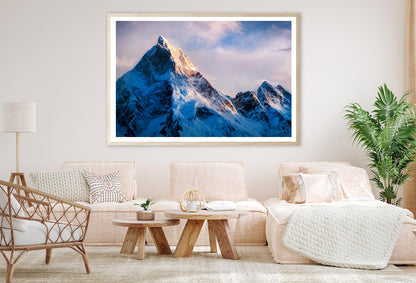 View Of Beautiful Snowy Masherbrum Home Decor Premium Quality Poster Print Choose Your Sizes