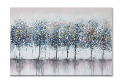 Blue-Grey, Woods Art Oil Painting Wall Art Limited Edition High Quality Print