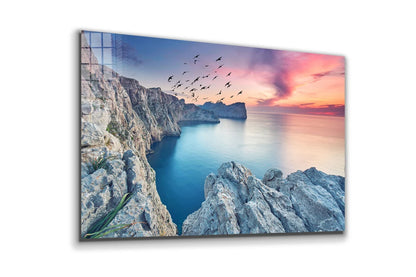 Cape Formentor Sunset UV Direct Aluminum Print Australian Made Quality