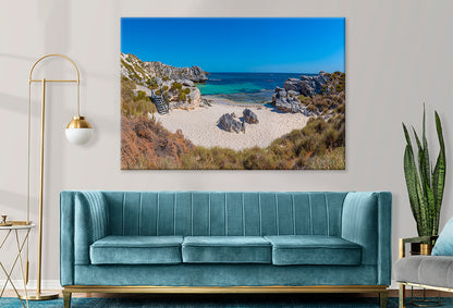 Crystal Clear Waters Of Little Parakeet Bay, Perth, Australia  Wall Art Decor 100% Australian Made