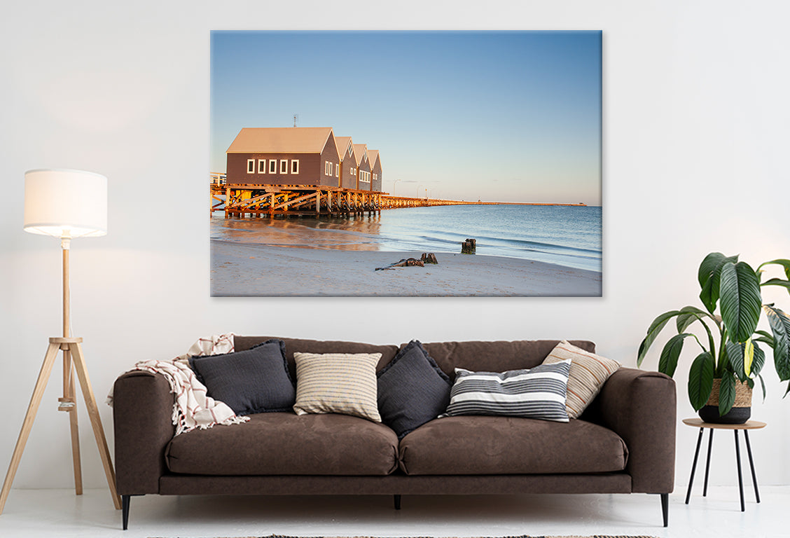 Busselton Jetty Western Australia Morning Light Wall Art Decor 100% Australian Made