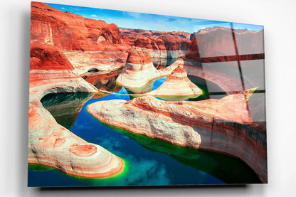 Grand Canyon Arizona Acrylic Glass Print Tempered Glass Wall Art 100% Made in Australia Ready to Hang