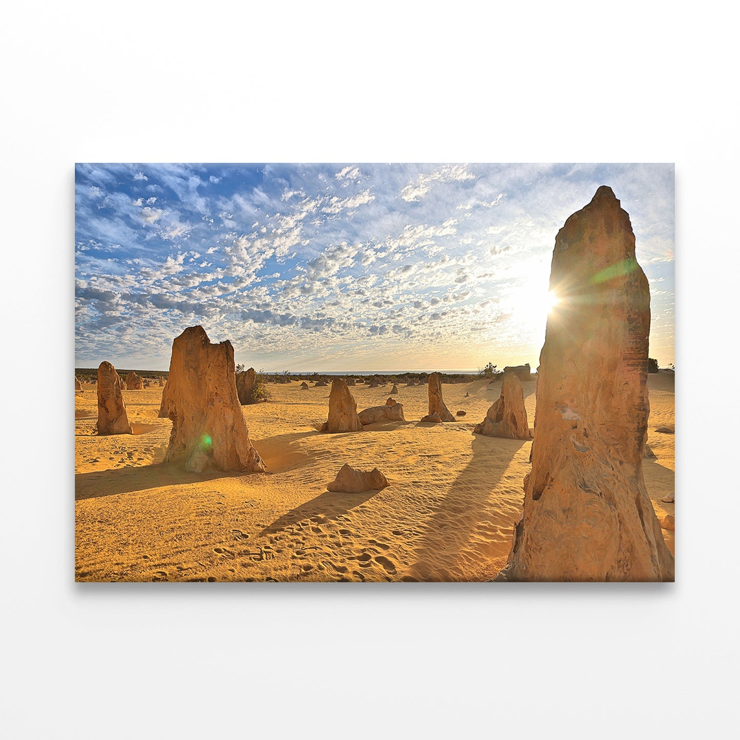 The Pinnacles Desert Western Australia Sunset Wall Art Decor 100% Australian Made