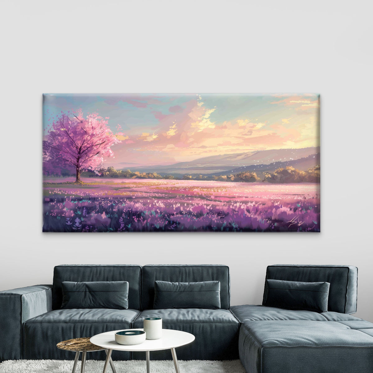Dreamy And Ethereal 3D LandscapeWall Art Canvas Office Home Room Framed 120x60cm