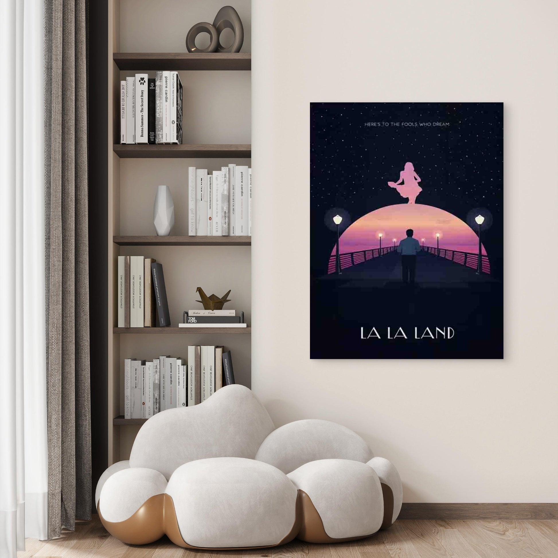 Featuring a Dreamy Horizon 40x60cm Metal Print Ready to Hang - Bella Home Decor