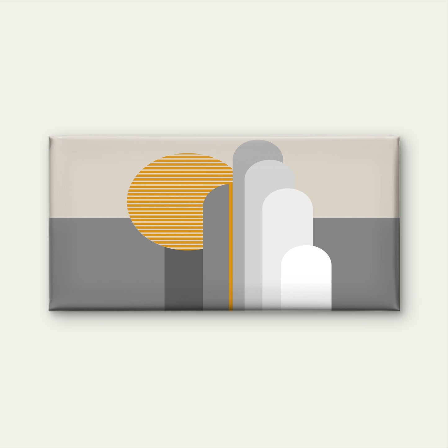 Modern Boho Geometric Sun Desert Wall Art Canvas Office Home Framed 120x60cm