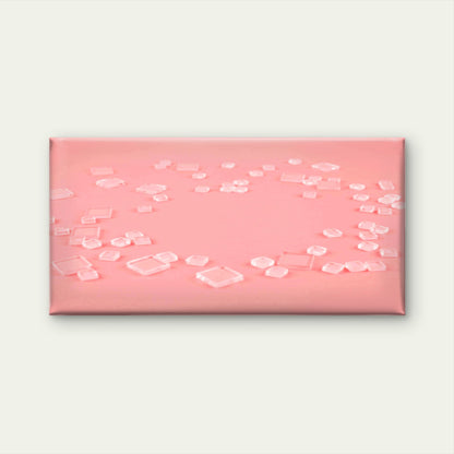 Ice Cubes Pattern Wall Art Canvas Office Home Room Framed 120x60cm