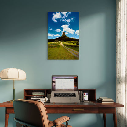 Mount Coonowrin Winery Queensland Scenery 40x60cm Metal Print Ready to Hang