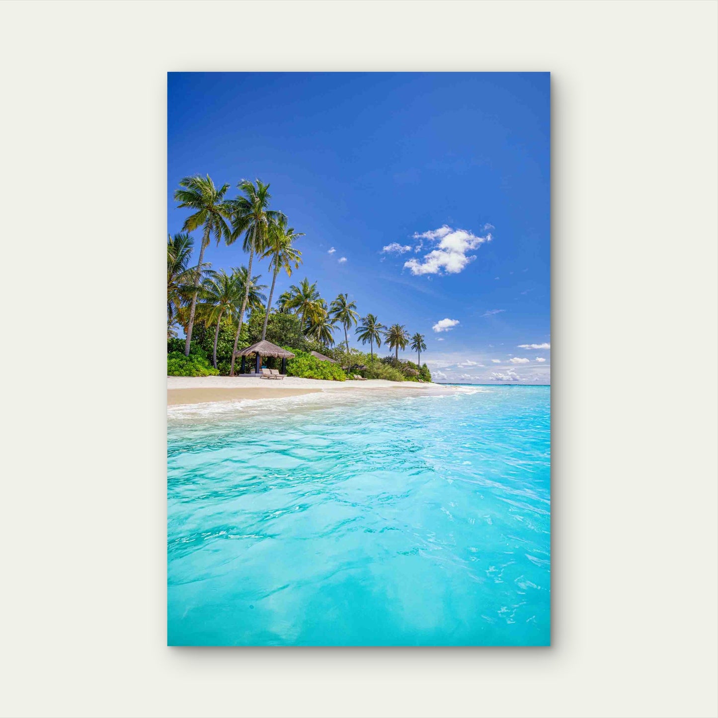 Best Tropical Beach Landscape Metal Print Ready to Hang