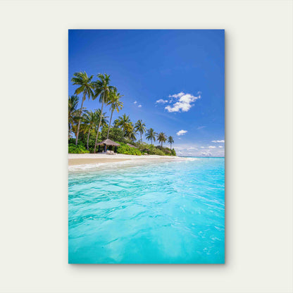 Best Tropical Beach Landscape Metal Print Ready to Hang