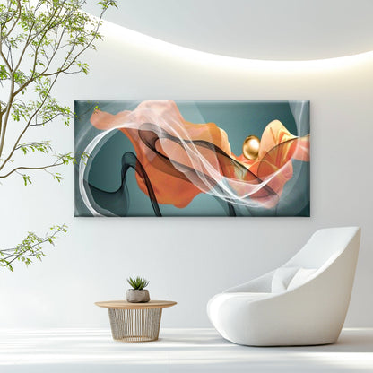 Abstract Colors in Motion Wall Art Canvas Office Home Room Framed 120x60cm