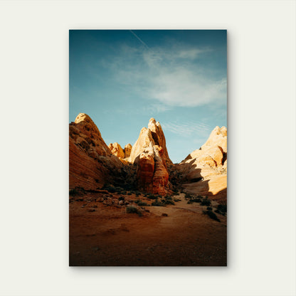 Valley of Fire State Park, Nevada 60x90cm Metal Print Ready to Hang
