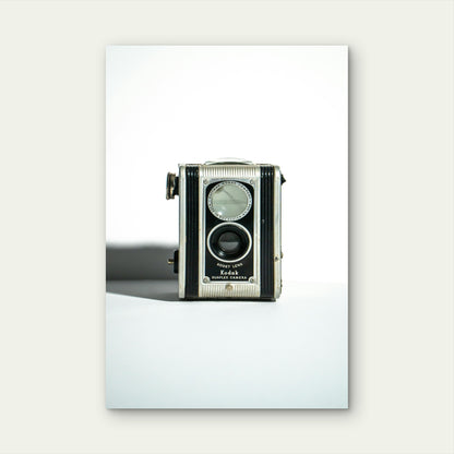 Kodak Duaflex Camera A Vintage Pseudo Twin Lens Reflex 40x60cm Metal Print Ready to Hang