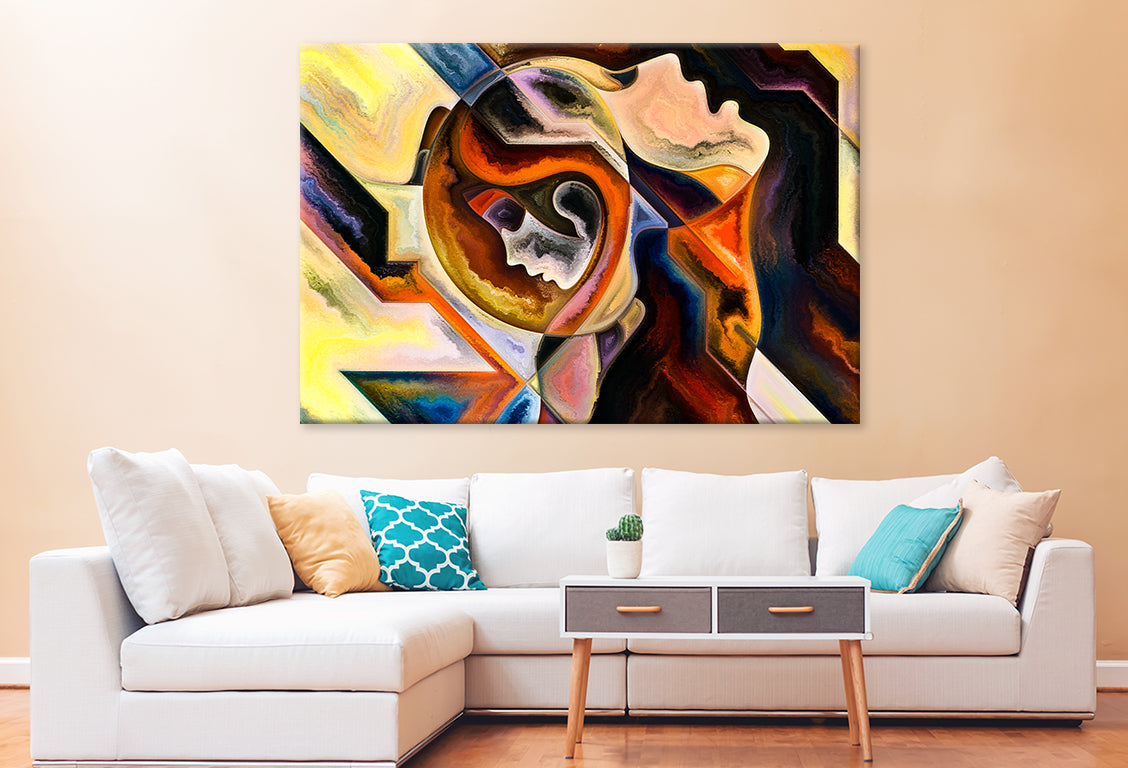 Relationships in Texture Series Wall Art Decor 100% Australian Made