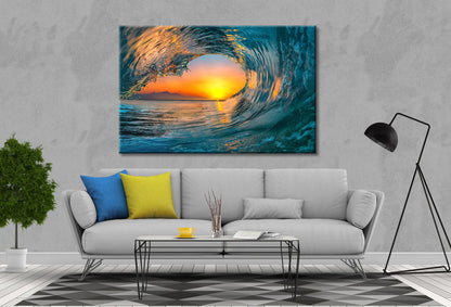 Wave popular beach 90x60cm Print 100% Australian Made