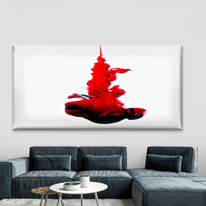 Paint In Water Color Liquid Wall Art Canvas Office Home Room Framed 120x60cm