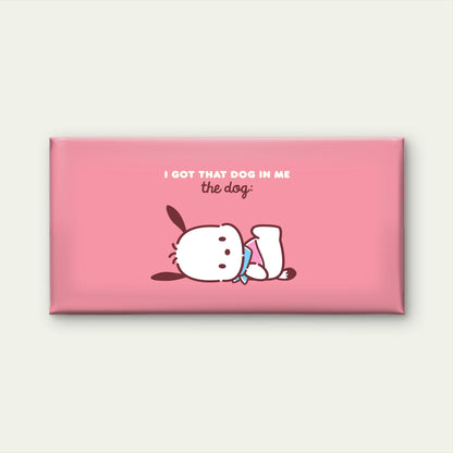 Kawaii Meme Dog Pink Gallery Wall Art Canvas Office Home Room Framed 120x60cm