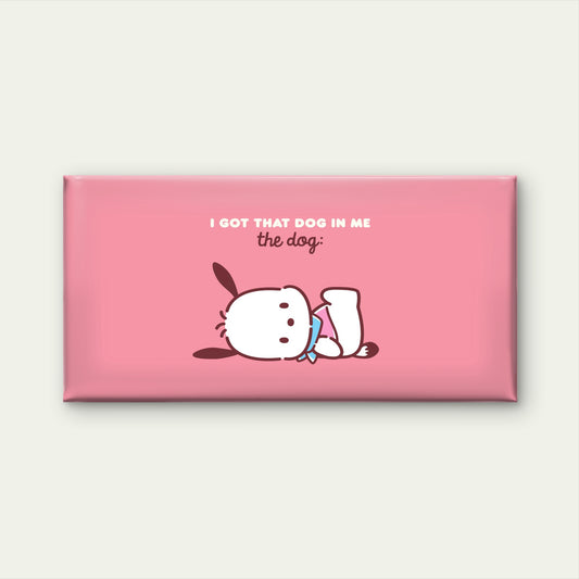Kawaii Meme Dog Pink Gallery Wall Art Canvas Office Home Room Framed 120x60cm