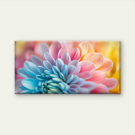 Colorful Flower Bloom Wall Art Canvas Office Home Room Framed 120x60cm