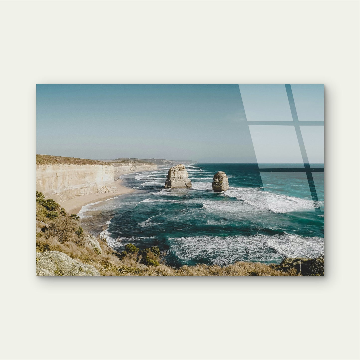 12 Apostles Great Ocean Road Coast Acrylic Glass Printing Wall Art Australian Made Quality