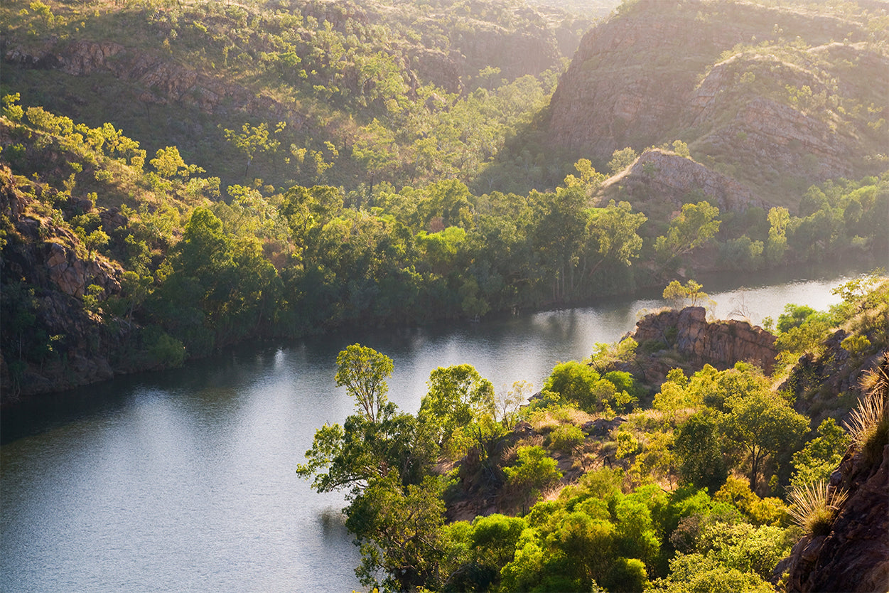 Nitmiluk Katherine Gorge Northern Territory River View Wall Art Decor 100% Australian Made