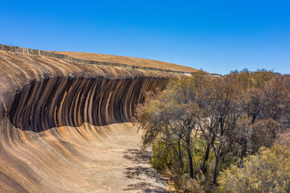 Wave Rock Western Australia Hyden Wall Art Decor 100% Australian Made