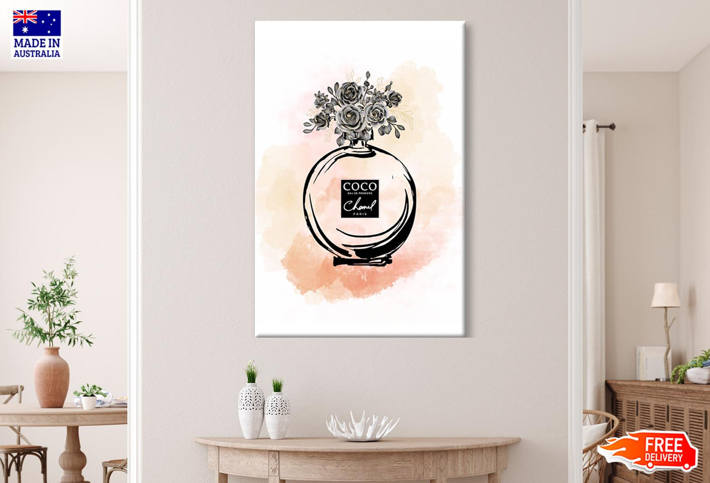 Black Shade Perfume Wall Art Limited Edition High Quality Print