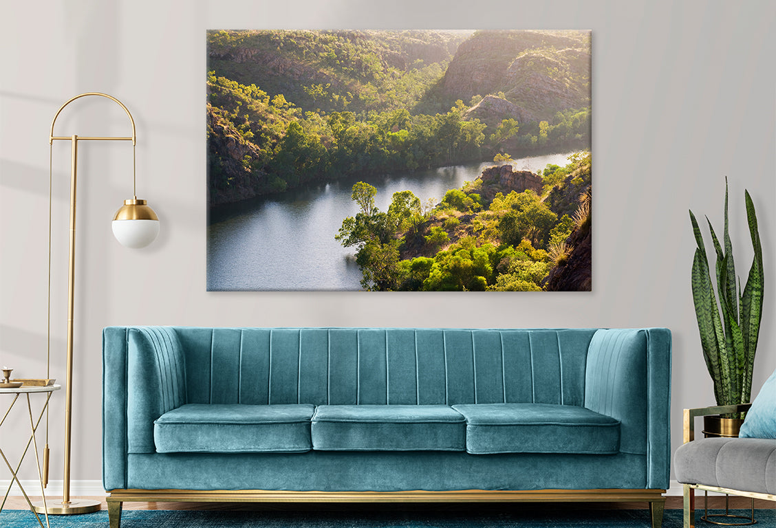 Nitmiluk Katherine Gorge Northern Territory River View Wall Art Decor 100% Australian Made
